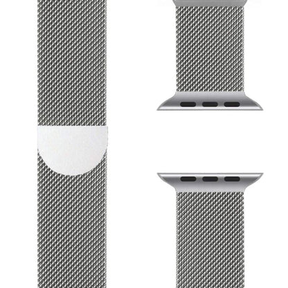 Milanese Apple Watch Band – SteelFlex-1.50" / 1.57" / 1.61"-Silver-Nora Luxe