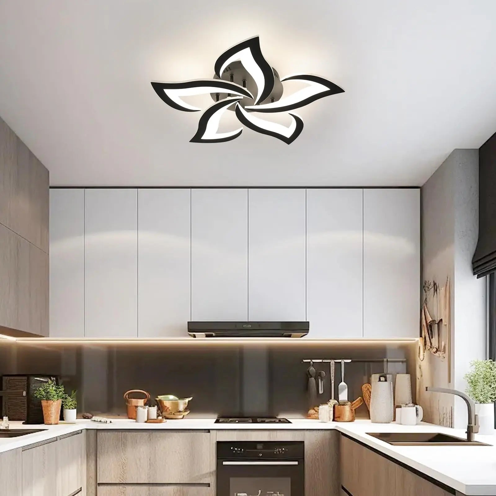 Luxury Crystal Pendant Light with Dimmer Remote - Pexav