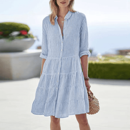 Stylish Summer Stripe Sundress