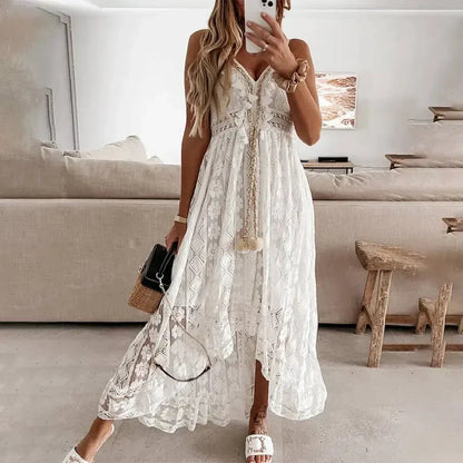Bohemian Floral Long Maxi Dress - Vossary