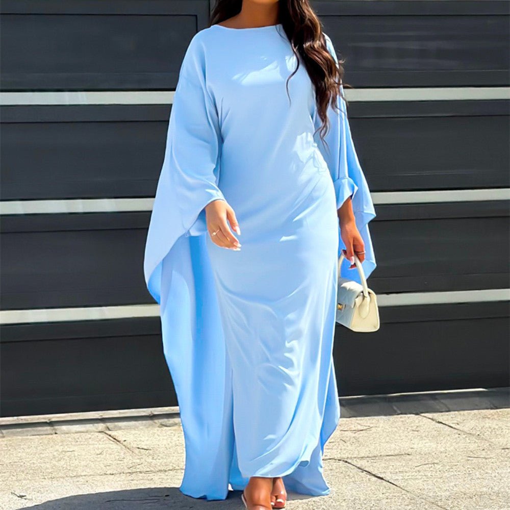 Flowy Long Sleeve Maxi Dress for Women