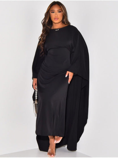 Flowy Long Sleeve Maxi Dress for Women