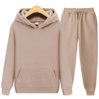 Jordan - Comfortable Fleece Tracksuit Set