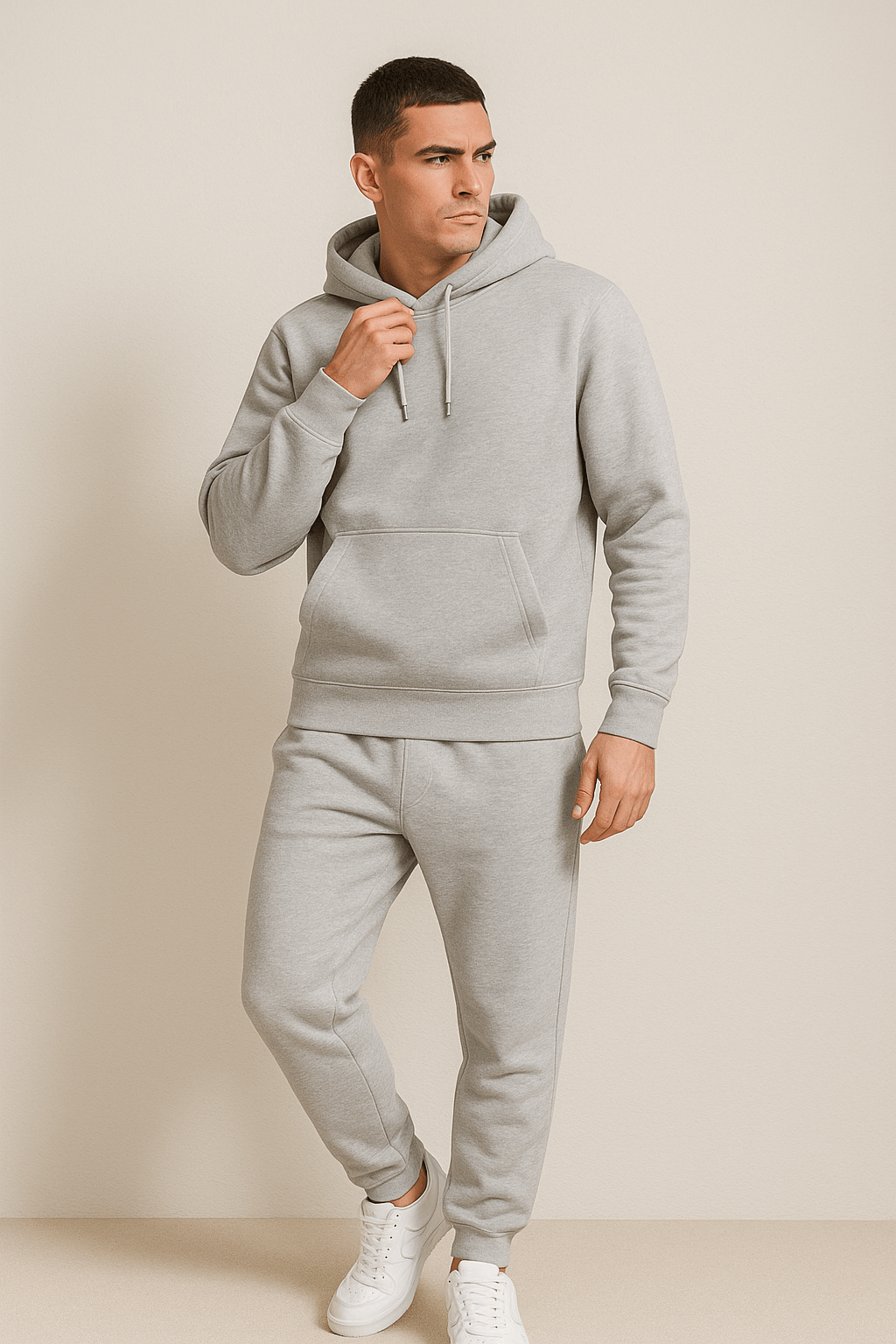 Jordan - Comfortable Fleece Tracksuit Set