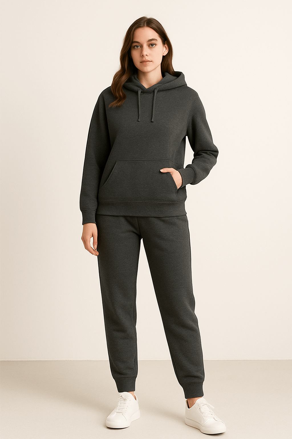 Jordan - Comfortable Fleece Tracksuit Set