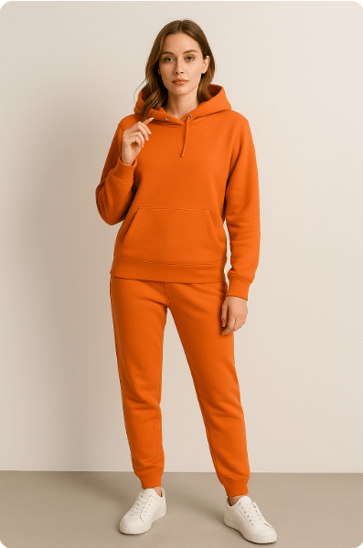Jordan - Comfortable Fleece Tracksuit Set