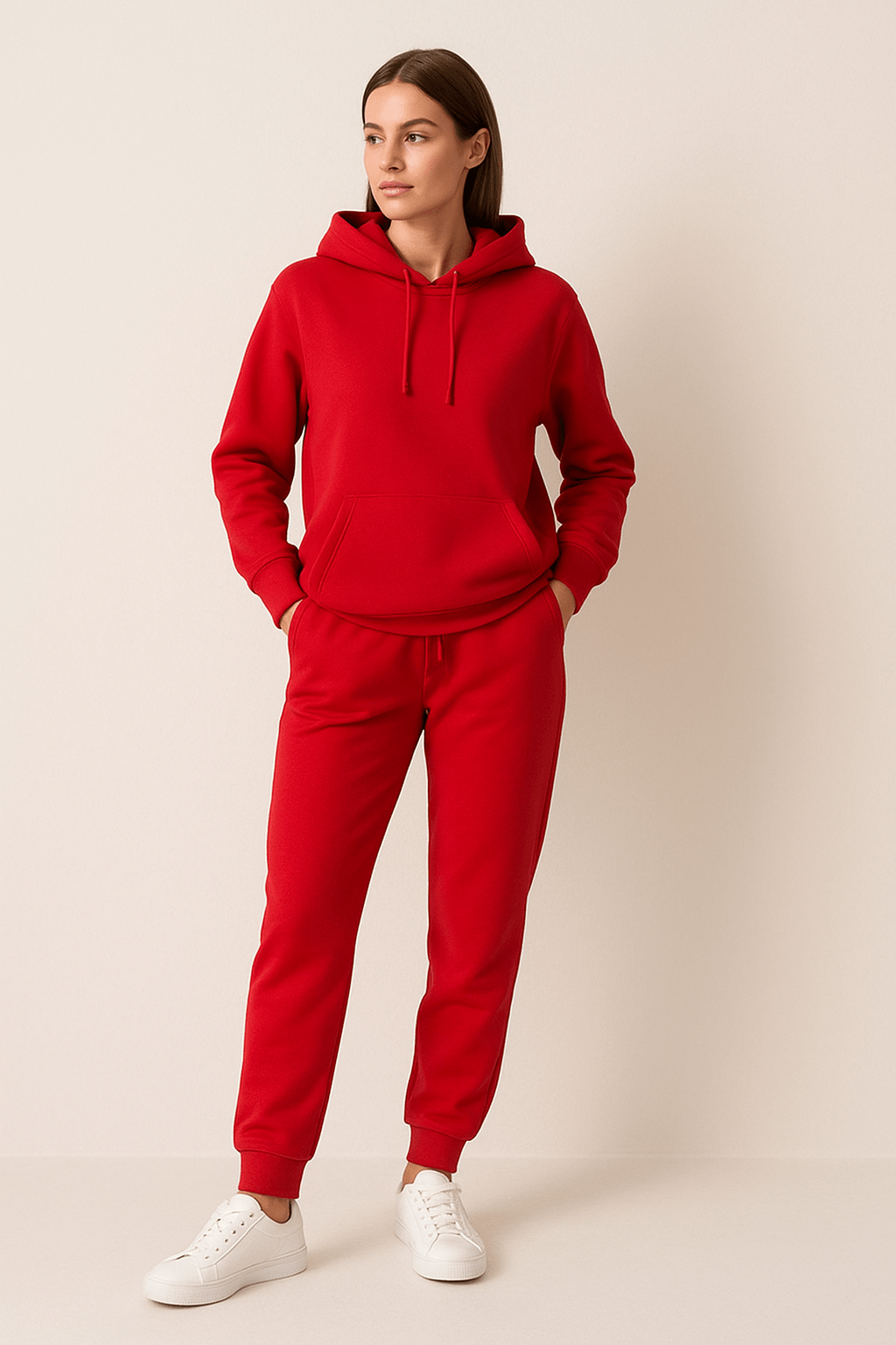 Jordan - Comfortable Fleece Tracksuit Set
