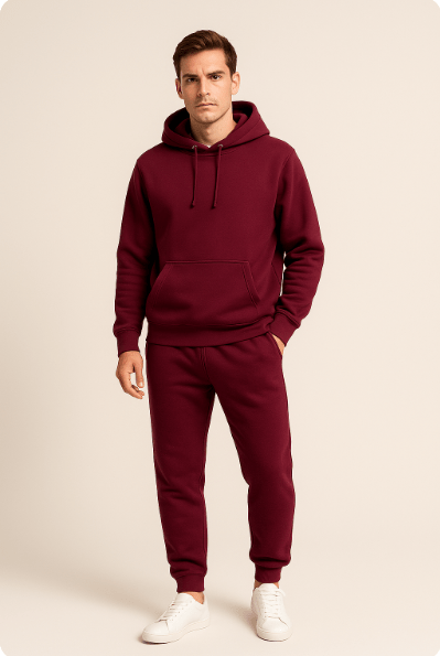 Jordan - Comfortable Fleece Tracksuit Set