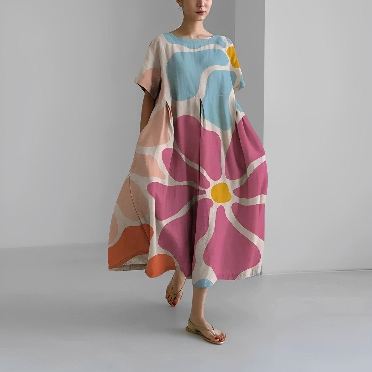 Free-Spirited Maxi Chic Dress - EasyApparels