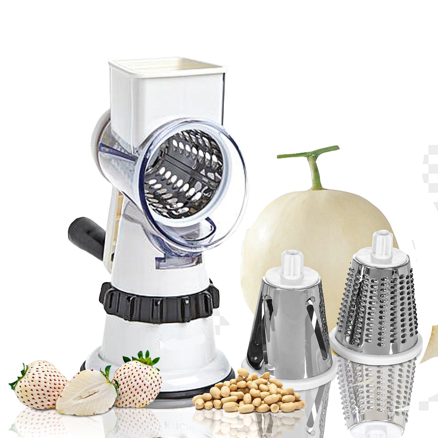 Multifunctional Vegetable Chopper - SliceMate-White-Nora Luxe