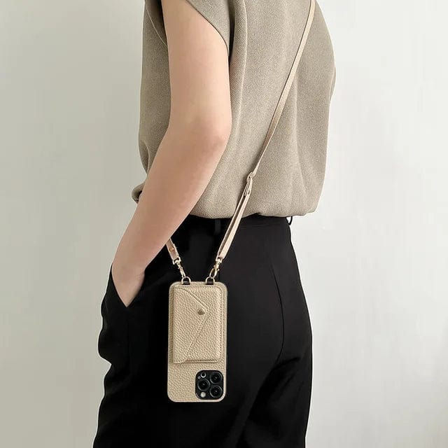 Small Phone Purse with Strap and Card Slot