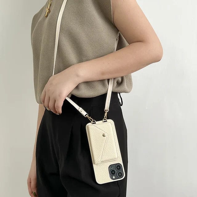 Small Phone Purse with Strap and Card Slot