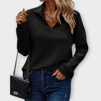 Women's Fleece Half Zip Sweater