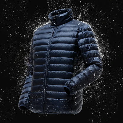 Men's Slim Waterproof Compact Puffer Coat - EasyApparels