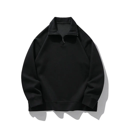 Classic Zip Front Hoodie Sweatshirt - EasyApparels