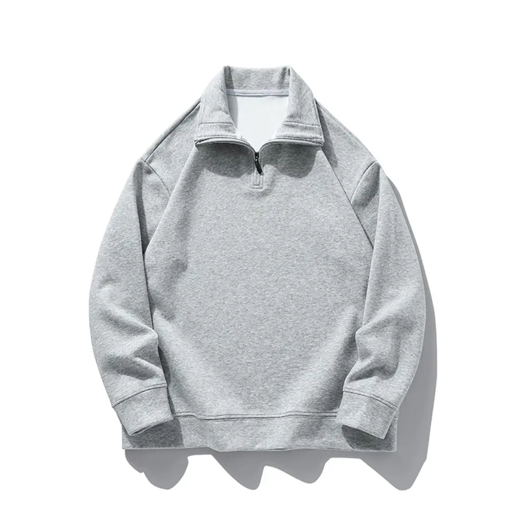 Classic Zip Front Hoodie Sweatshirt