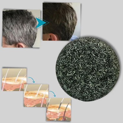 Gentle Whitening Shampoo Bar for Grey Hair