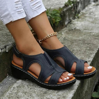 Orthotic Arch Support Contoured Sandals - Vossary
