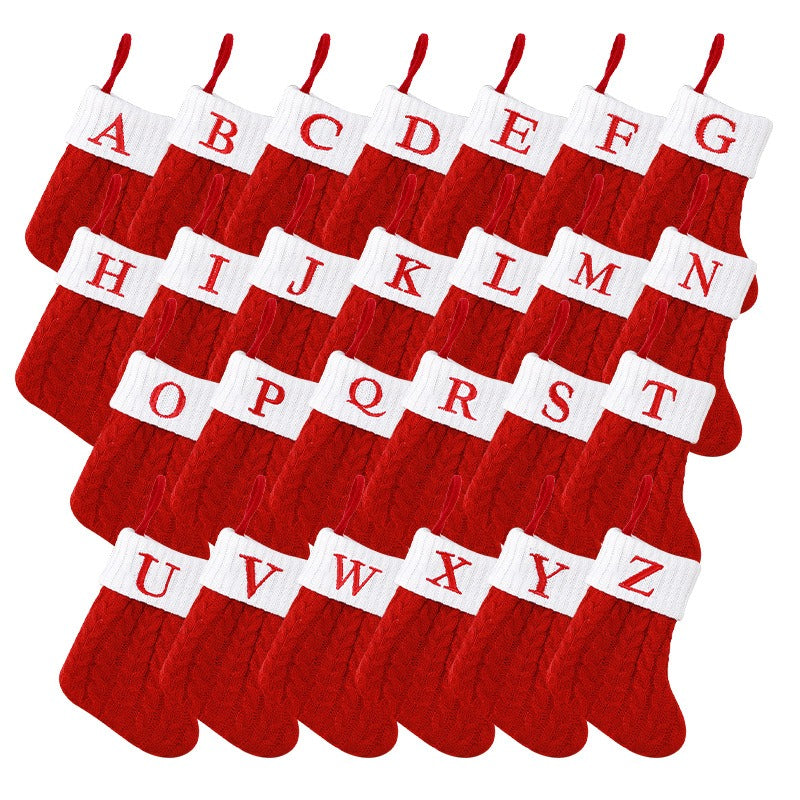 Cozy Holiday Stocking with Soft Fleece Top - Luxicro