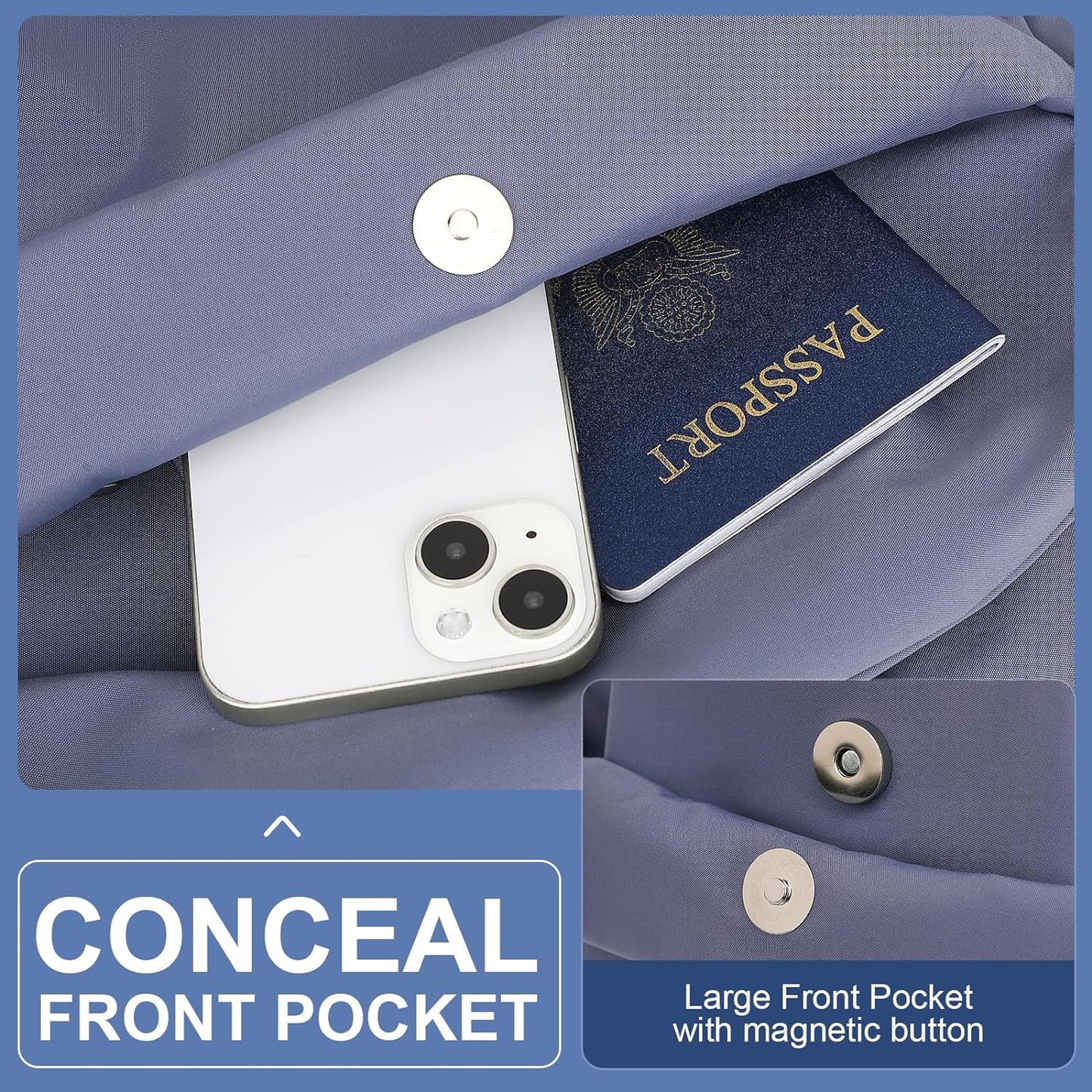 Durable Waterproof Laptop & Travel Bag with Multiple Pockets