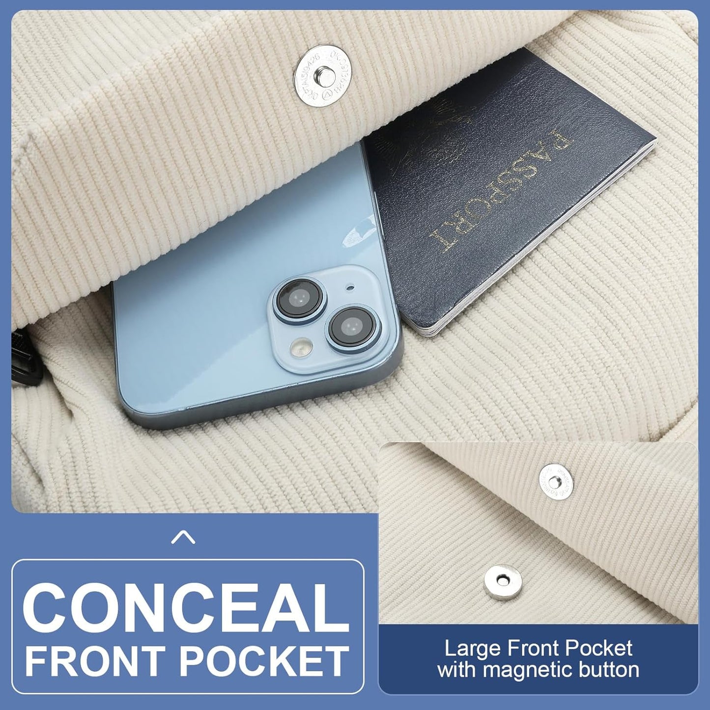 Durable Waterproof Laptop & Travel Bag with Multiple Pockets