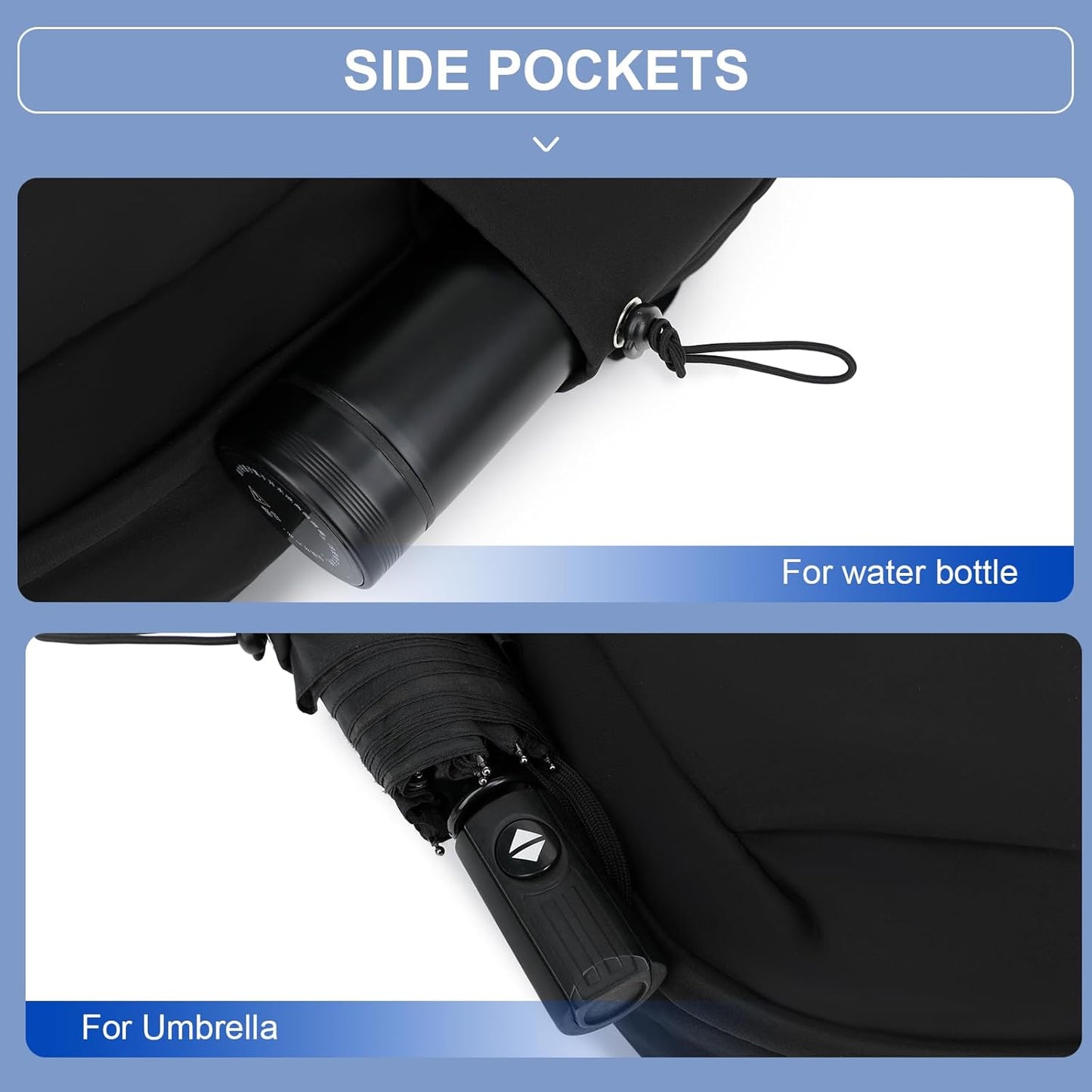 Durable Waterproof Laptop & Travel Bag with Multiple Pockets