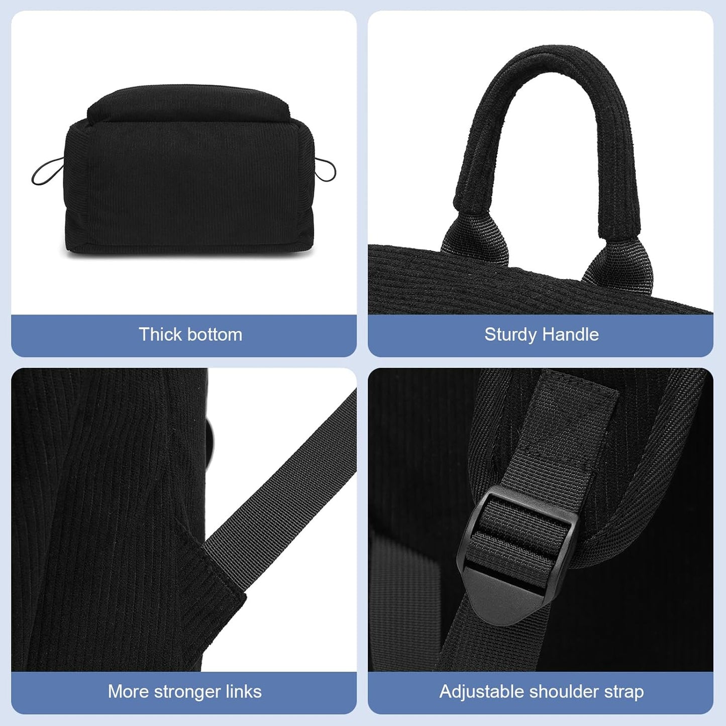 Durable Waterproof Laptop & Travel Bag with Multiple Pockets