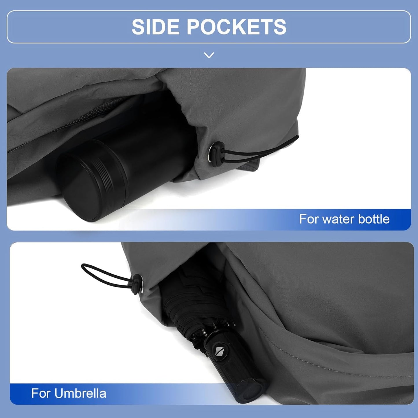 Durable Waterproof Laptop & Travel Bag with Multiple Pockets