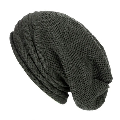 Cozy Women's Slouch Beanie - Soft Wool Hat