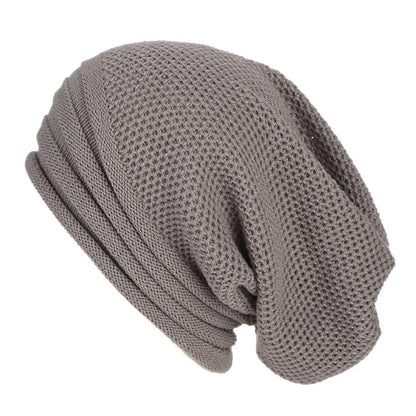 Cozy Women's Slouch Beanie - Soft Wool Hat