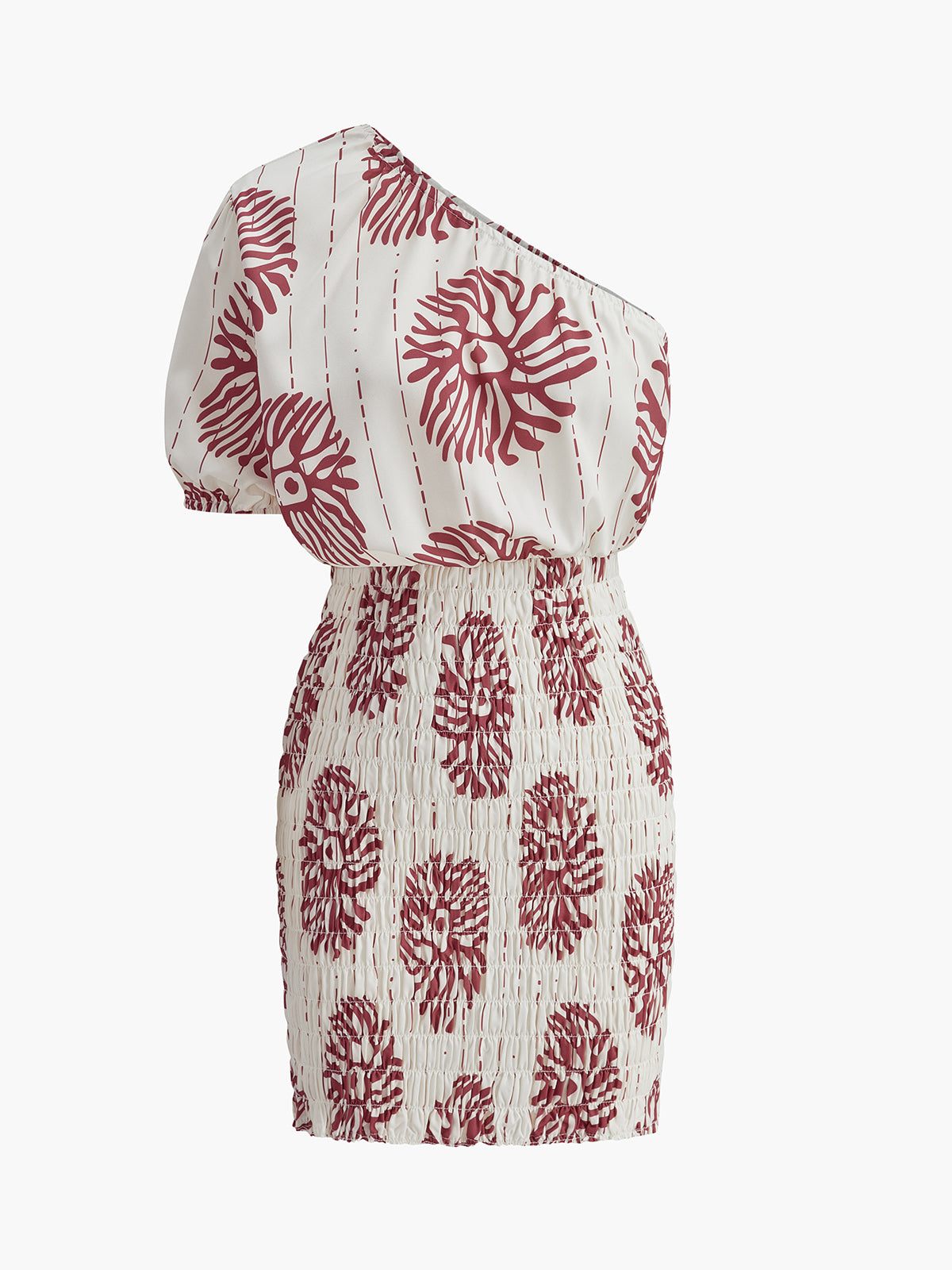 Chic Cold Shoulder Floral Maxi Dress - EasyApparels