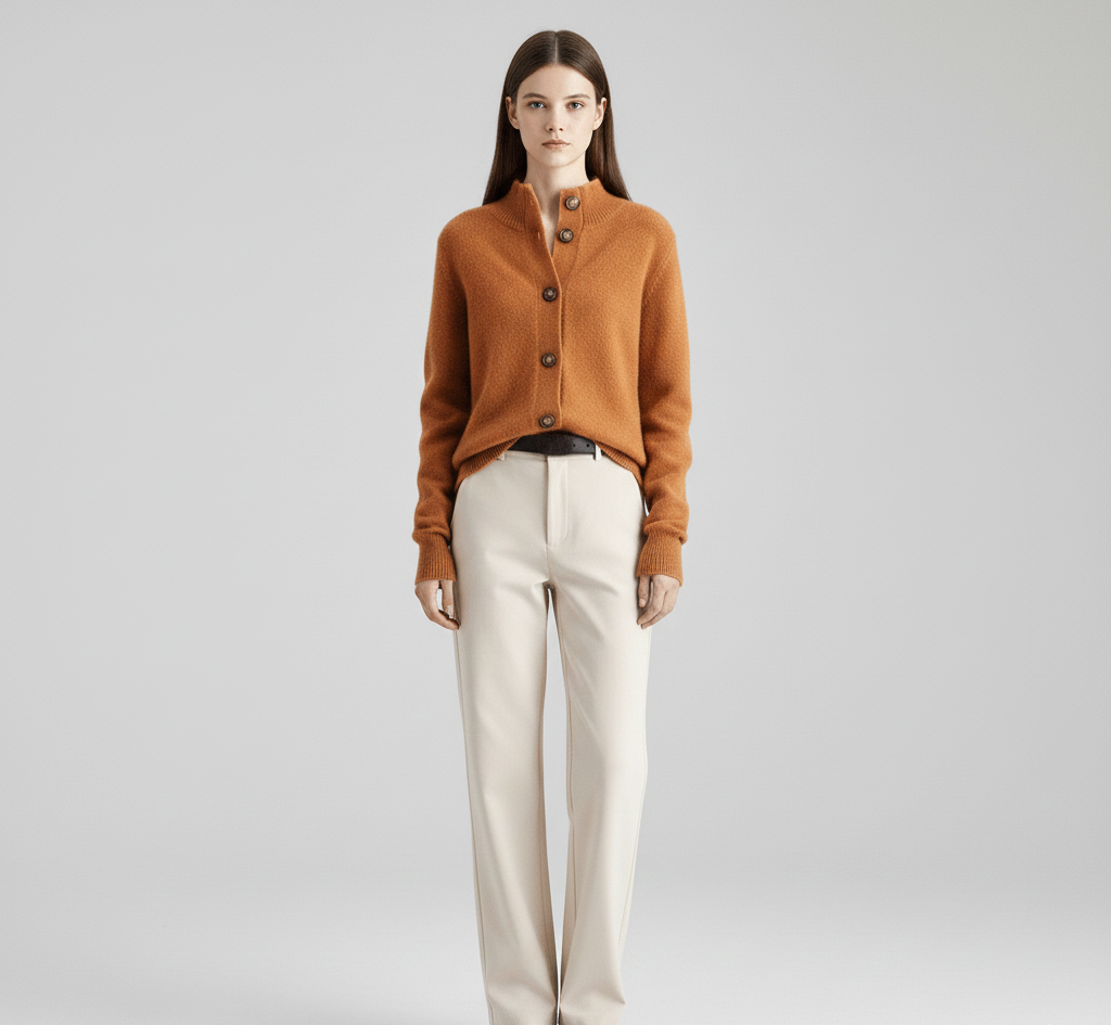 Soft Women's Wool Cardigan