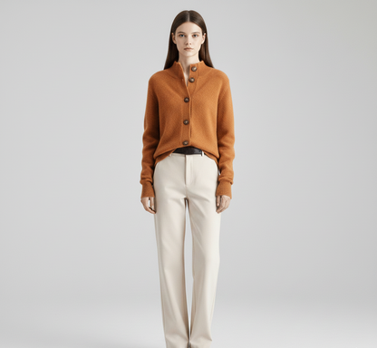 Soft Women's Wool Cardigan