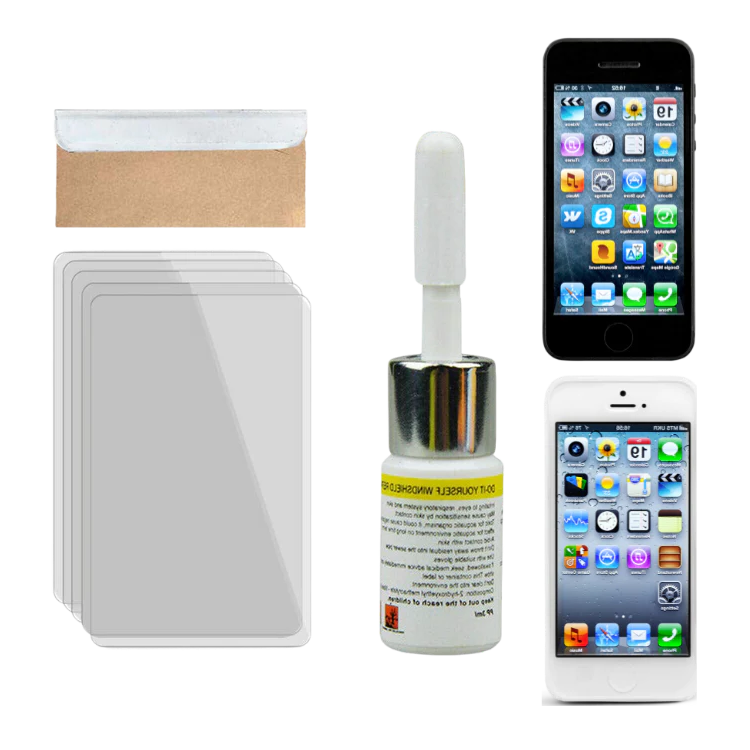 Easy Phone Screen Fix Kit with Pre Mixed Resin - Luxicro