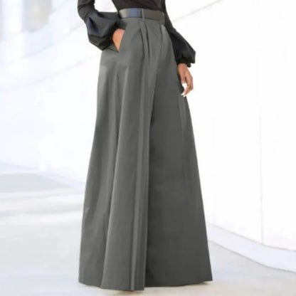 Classic Wide Leg Women's Pants - Simple Chic Style