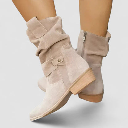 Comfortable Orthopedic Ankle Boots - Vossary