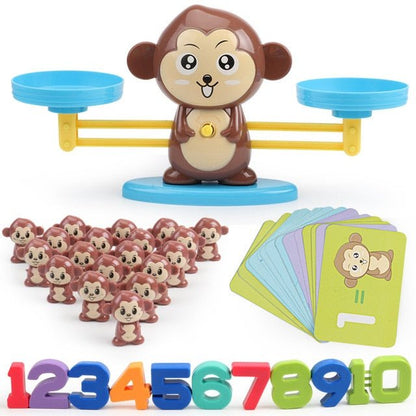 Playful Arithmetic Skills with the Monkey Scale - MonkeyMath-Nora Luxe