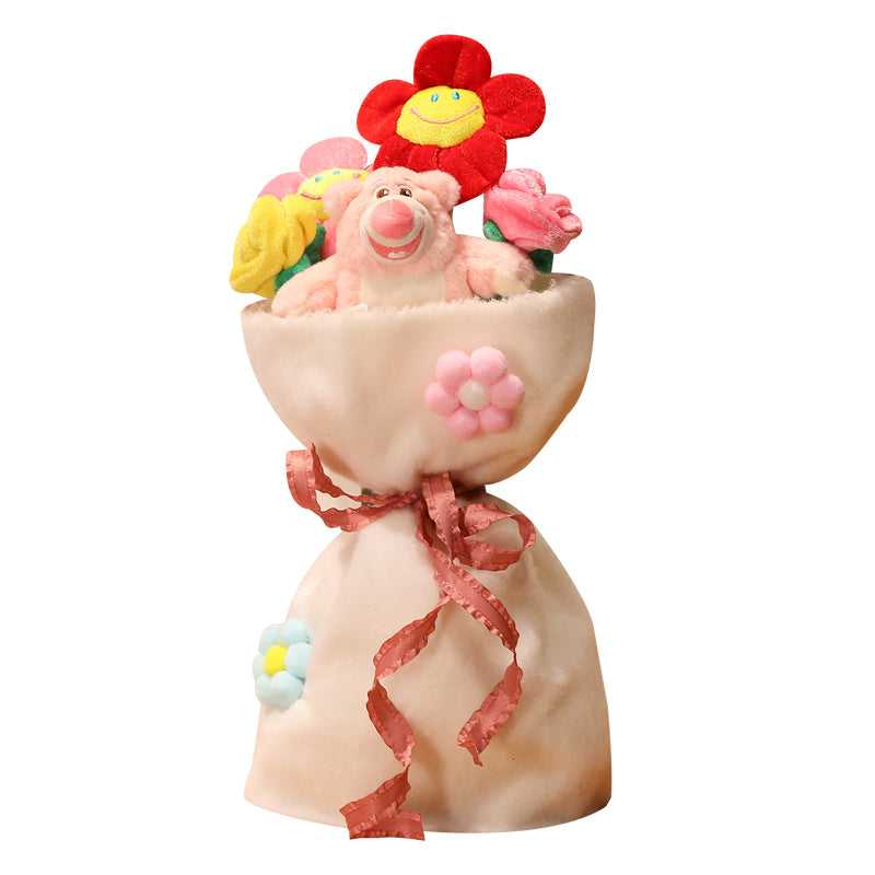 Soft Stuffed Animal Flower Arrangement - Pexav