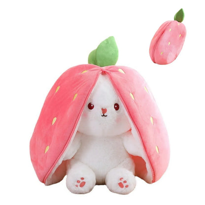 Soft Berry Bunny Stuffed Animal Toy - Pexav