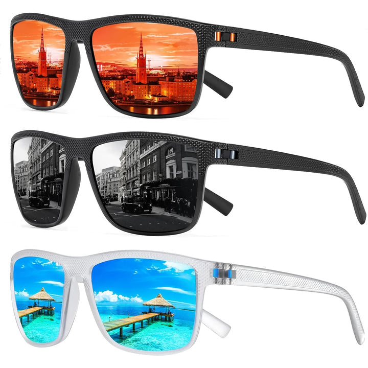 Polarized Sunglasses 3 Pack Bundle - Pexav