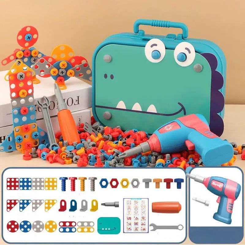 Portable Construction Box for Children - BuildiBox-Nora Luxe