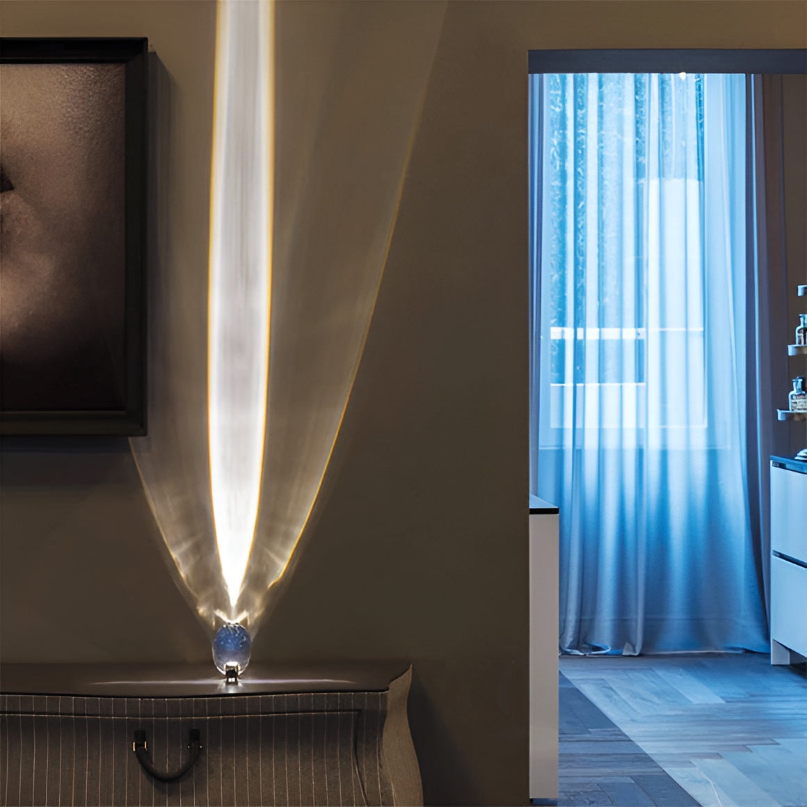 Colorful LED Table Lamp - Lunara - Pexav