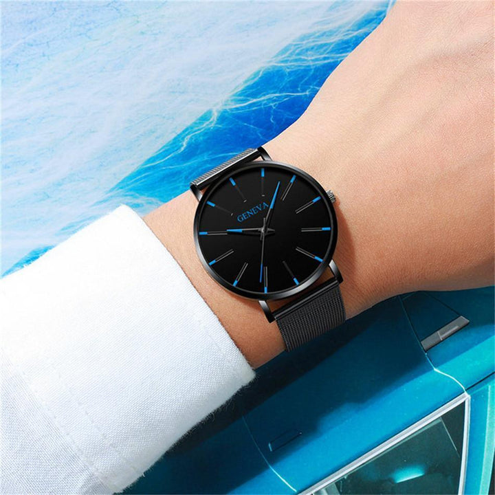 Eco Friendly Leather Mens Watch