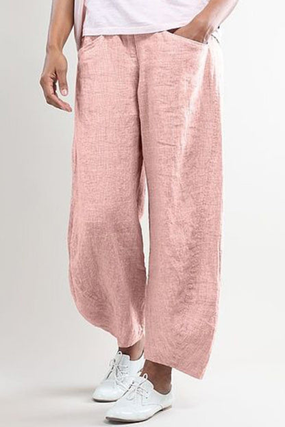 Comfortable Women's Full Length Pants with Pockets - EasyApparels