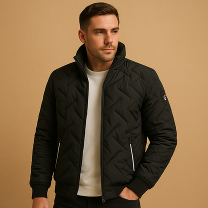 Warm Quilted Puffer Coat for Men - EasyApparels