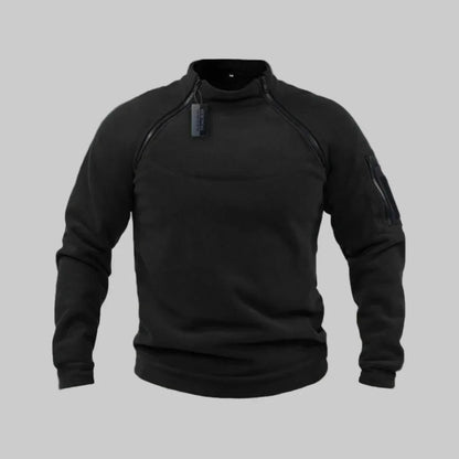 Warm Men's Fleece Jacket for Outdoor Activities