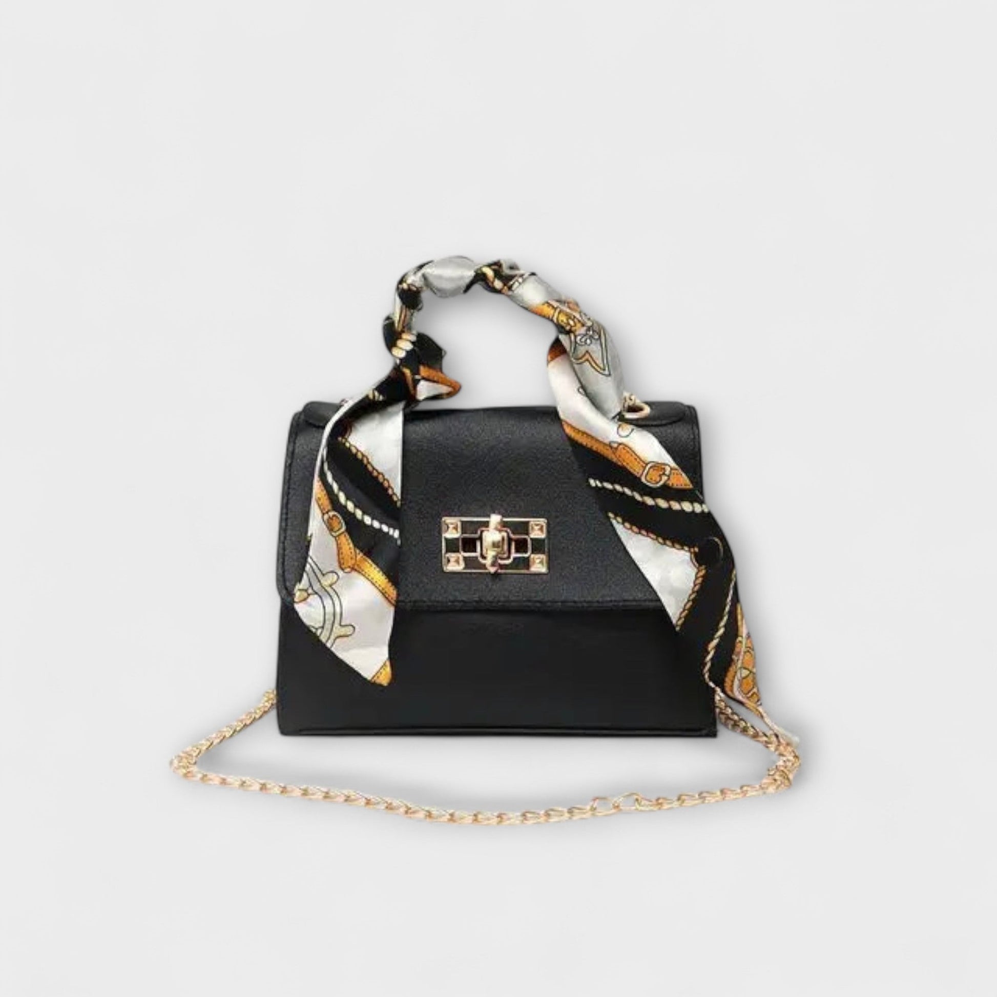 Chic Ladies Gold Chain Shoulder Bag - Vossary