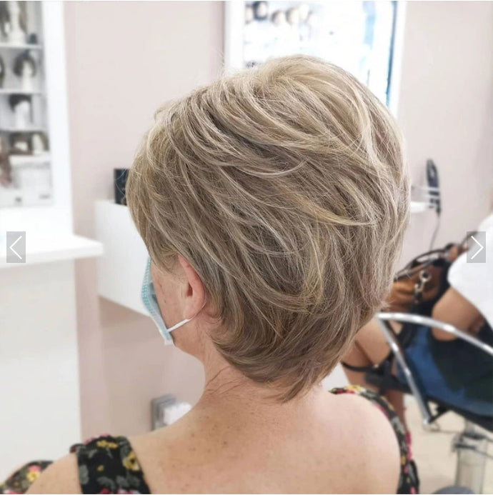 Quick Clip-in Hair Extensions for Short Hair – Zuri-Blonde-Nora Luxe