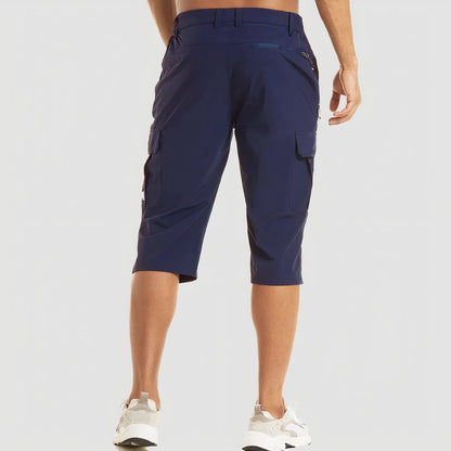 Quick-Drying Cargo Shorts for Men – Rowan-Dark blue-S-The Livary