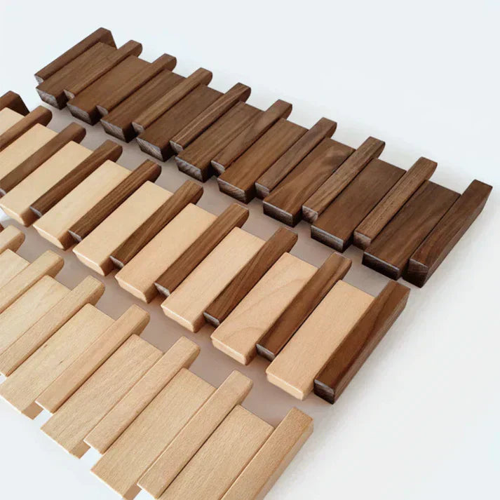 Simple Wood Hanging Coat Hook - Vossary